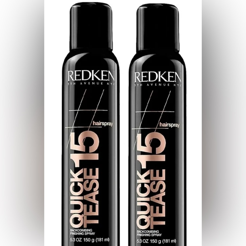 Redken Quick Tease 15 Backcombing Finishing Spray 5.3 oz (pack of 2)